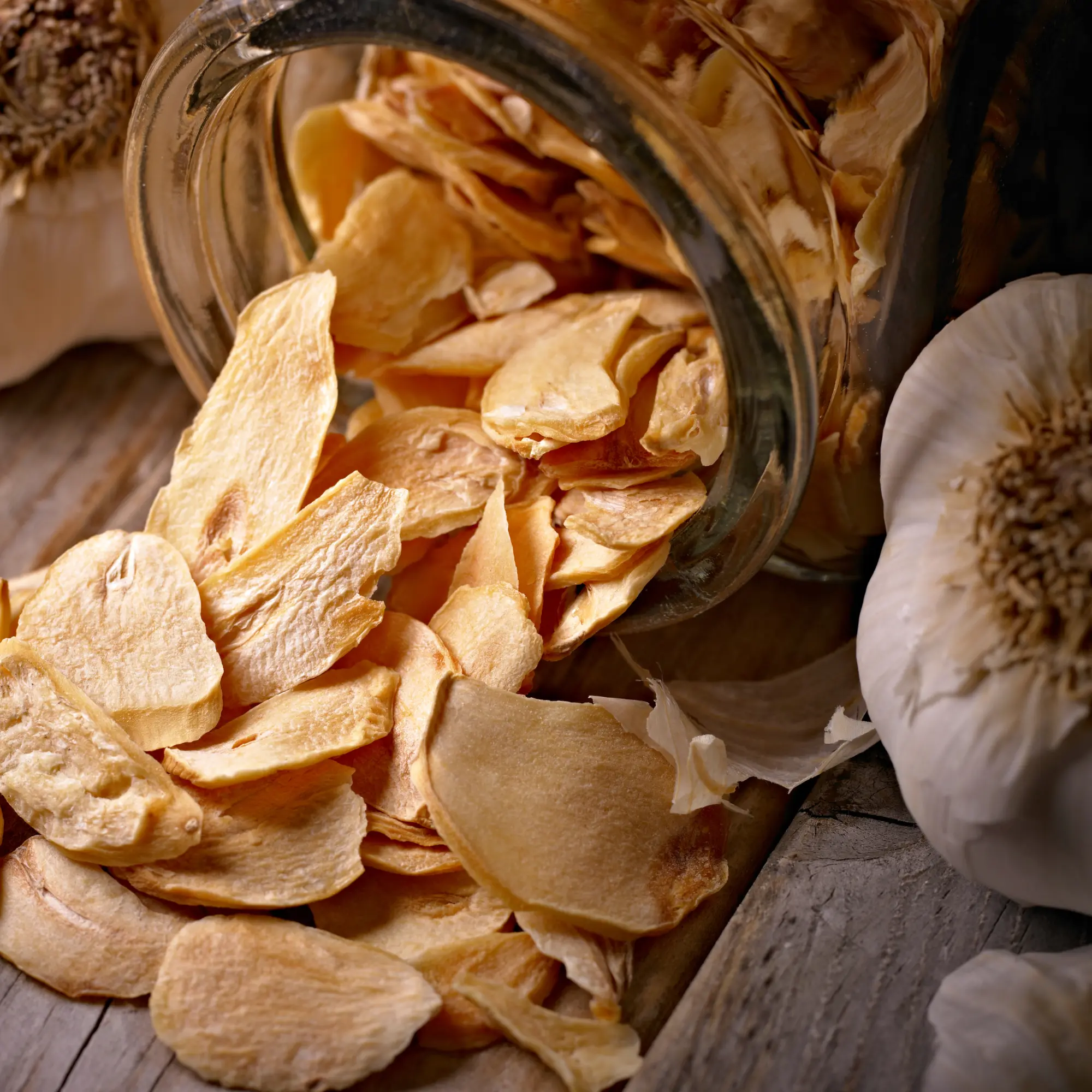 Dehydrated Garlic Flakes